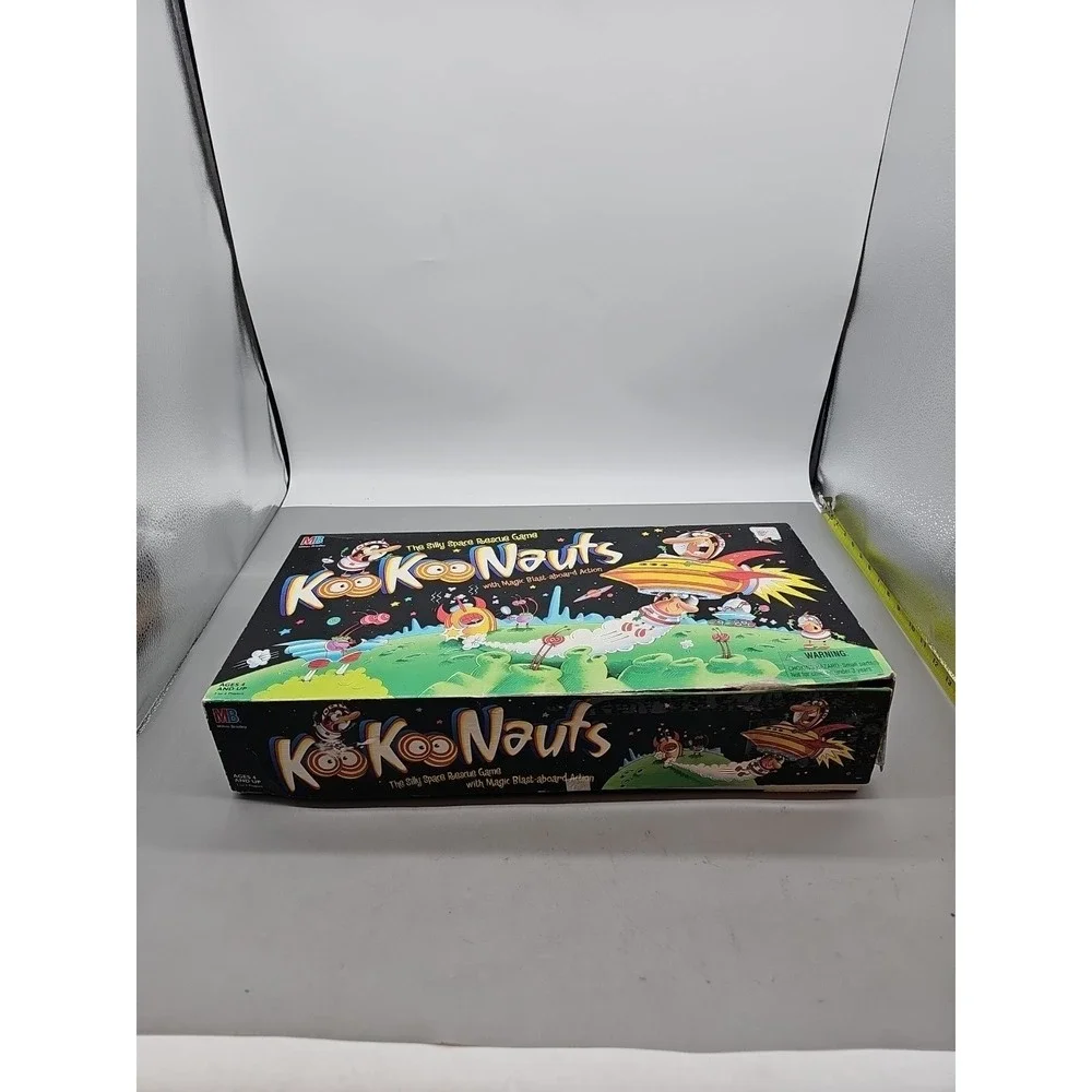 Rare 1995 KooKooNauts The Silly Space Rescue Game  Milton Bradley Game 100% Comp